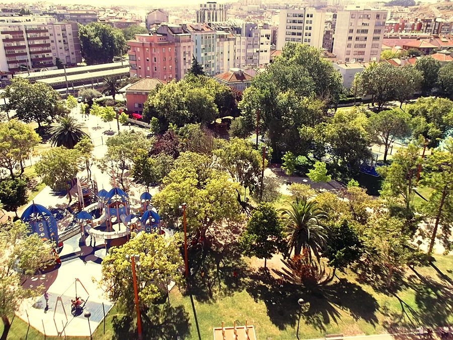 Residencial Jardim Da Amadora Hotel Bagian luar foto